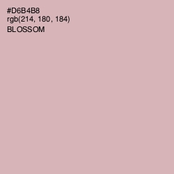 #D6B4B8 - Blossom Color Image