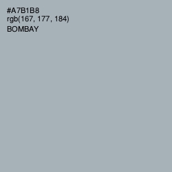 #A7B1B8 - Bombay Color Image
