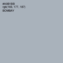 #A9B1BB - Bombay Color Image