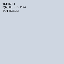 #CED7E1 - Botticelli Color Image