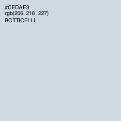 #CEDAE3 - Botticelli Color Image