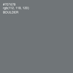 #707678 - Boulder Color Image