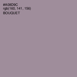 #A08D9C - Bouquet Color Image