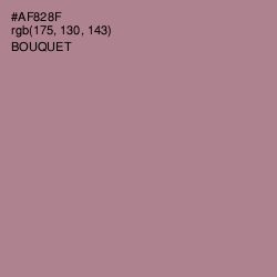 #AF828F - Bouquet Color Image