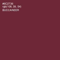 #6C2736 - Buccaneer Color Image