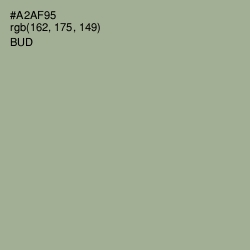 #A2AF95 - Bud Color Image