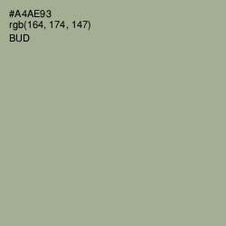 #A4AE93 - Bud Color Image
