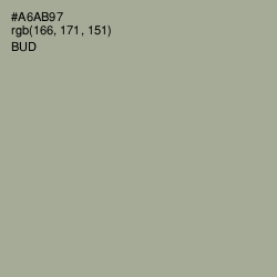 #A6AB97 - Bud Color Image