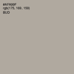 #AFA99F - Bud Color Image