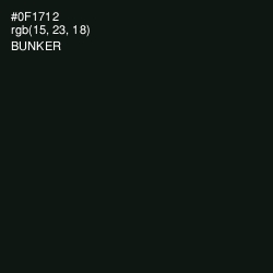 #0F1712 - Bunker Color Image