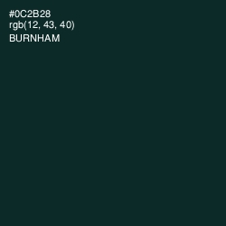 #0C2B28 - Burnham Color Image