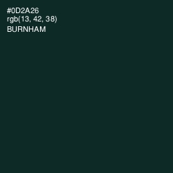 #0D2A26 - Burnham Color Image