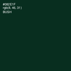 #082E1F - Bush Color Image