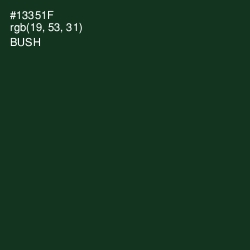 #13351F - Bush Color Image