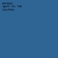 #2F6594 - Calypso Color Image