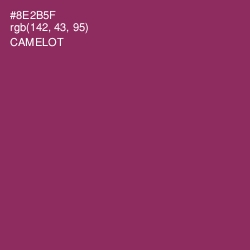 #8E2B5F - Camelot Color Image