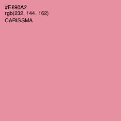#E890A2 - Carissma Color Image