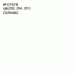 #FCFEFB - Ceramic Color Image