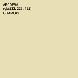 #E9DFB6 - Chamois Color Image