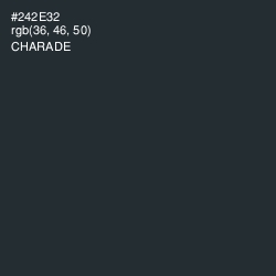 #242E32 - Charade Color Image