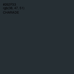 #262F33 - Charade Color Image