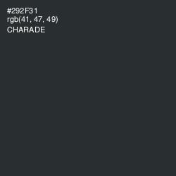 #292F31 - Charade Color Image