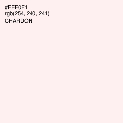 #FEF0F1 - Chardon Color Image