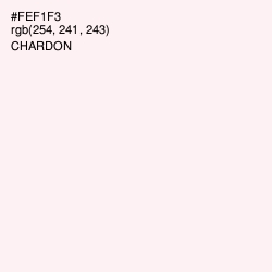 #FEF1F3 - Chardon Color Image
