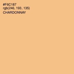 #F6C187 - Chardonnay Color Image