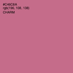 #C46C8A - Charm Color Image