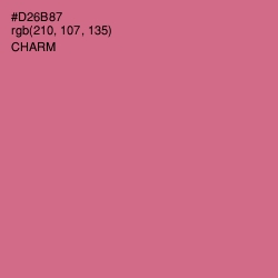 #D26B87 - Charm Color Image