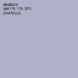 #B0B0C9 - Chatelle Color Image