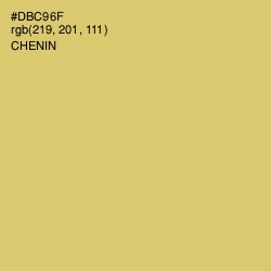 #DBC96F - Chenin Color Image