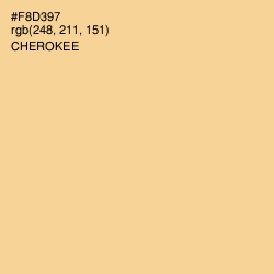 #F8D397 - Cherokee Color Image