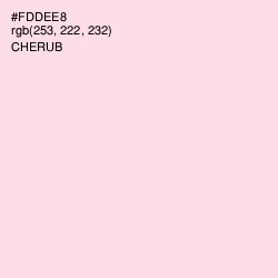 #FDDEE8 - Cherub Color Image