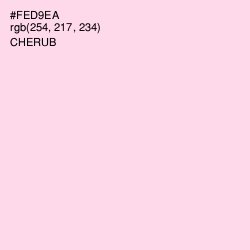#FED9EA - Cherub Color Image