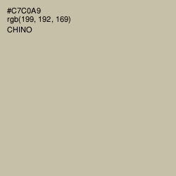 #C7C0A9 - Chino Color Image