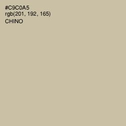 #C9C0A5 - Chino Color Image