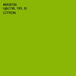 #8AB706 - Citron Color Image
