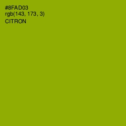 #8FAD03 - Citron Color Image