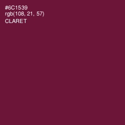 #6C1539 - Claret Color Image