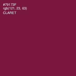 #79173F - Claret Color Image