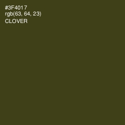 #3F4017 - Clover Color Image