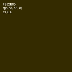 #352B00 - Cola Color Image