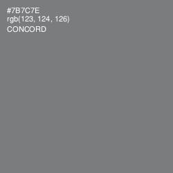 #7B7C7E - Concord Color Image