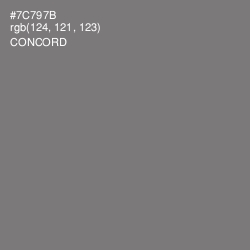 #7C797B - Concord Color Image