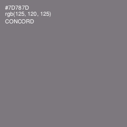#7D787D - Concord Color Image