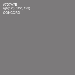 #7D7A7B - Concord Color Image