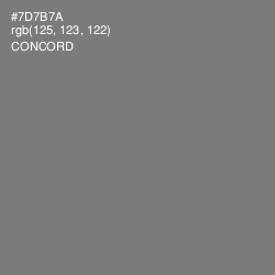 #7D7B7A - Concord Color Image