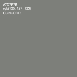 #7D7F7B - Concord Color Image